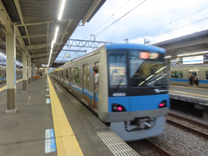 鉄道乗車記録の写真:乗車した列車(外観)(1)          「小田急（新）4000形」