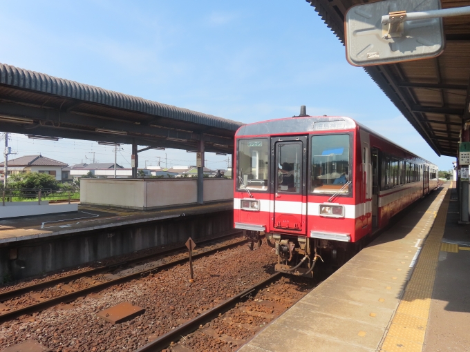 鉄道乗車記録の写真:乗車した列車(外観)(1)          「鹿島臨海鉄道6000形」