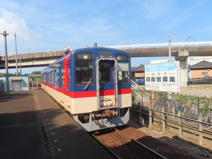 鉄道乗車記録の写真:乗車した列車(外観)(1)          「鹿島臨海鉄道8000形」