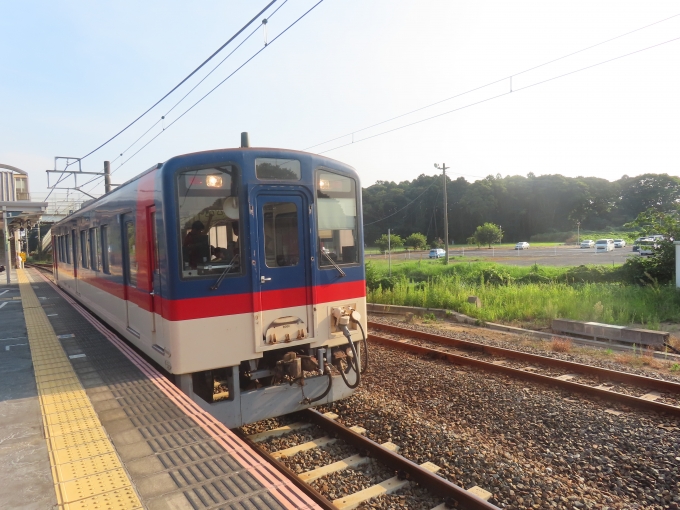 鉄道乗車記録の写真:乗車した列車(外観)(2)        「鹿島臨海鉄道8000形」