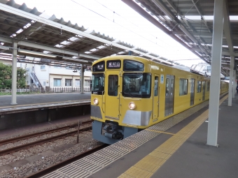 国分寺駅から小川駅の乗車記録(乗りつぶし)写真