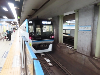 高田馬場駅から九段下駅の乗車記録(乗りつぶし)写真