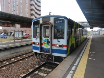 守谷駅から下館駅の乗車記録(乗りつぶし)写真