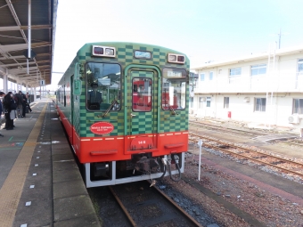 下館駅から真岡駅の乗車記録(乗りつぶし)写真