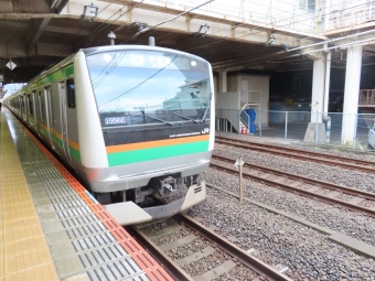 平塚駅から小山駅の乗車記録(乗りつぶし)写真