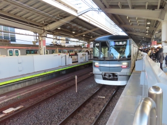 中目黒駅から茅場町駅の乗車記録(乗りつぶし)写真
