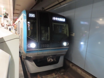 日本橋駅から飯田橋駅:鉄道乗車記録の写真