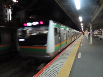 宇都宮駅から平塚駅の乗車記録(乗りつぶし)写真