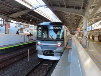 中目黒駅から仲御徒町駅の乗車記録(乗りつぶし)写真