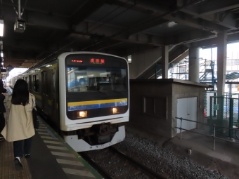 都賀駅から成田駅:鉄道乗車記録の写真