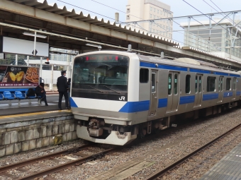 水戸駅から勝田駅:鉄道乗車記録の写真