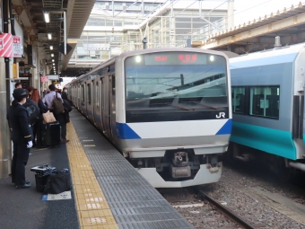 勝田駅から水戸駅:鉄道乗車記録の写真