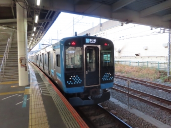 橋本駅から海老名駅の乗車記録(乗りつぶし)写真