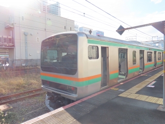 平塚駅から熱海駅の乗車記録(乗りつぶし)写真