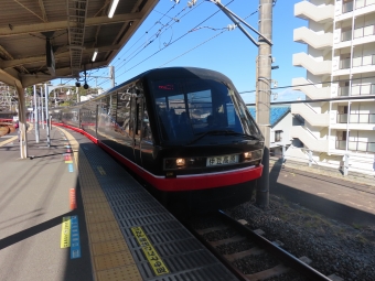 網代駅から伊東駅の乗車記録(乗りつぶし)写真