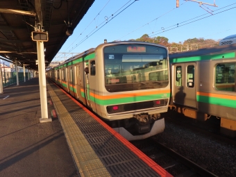 平塚駅から国府津駅:鉄道乗車記録の写真