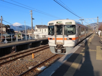 上大井駅から下曽我駅の乗車記録(乗りつぶし)写真