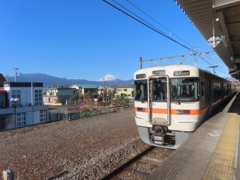 下曽我駅から山北駅の乗車記録(乗りつぶし)写真