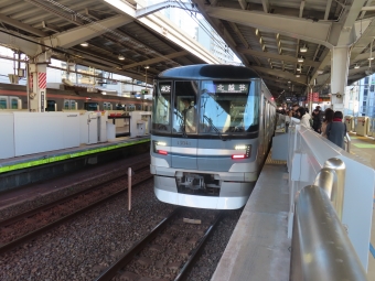 中目黒駅から茅場町駅の乗車記録(乗りつぶし)写真