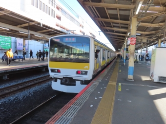 西船橋駅から船橋駅の乗車記録(乗りつぶし)写真