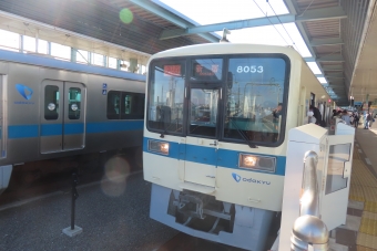 相模大野駅から登戸駅の乗車記録(乗りつぶし)写真