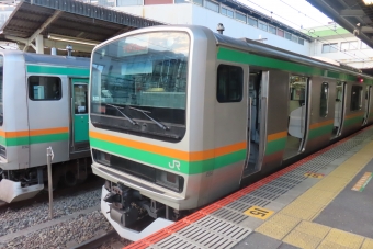 平塚駅から大宮駅:鉄道乗車記録の写真