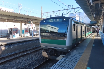 日進駅から西大宮駅の乗車記録(乗りつぶし)写真