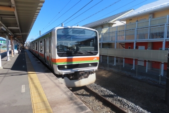 的場駅から笠幡駅の乗車記録(乗りつぶし)写真