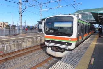 武蔵高萩駅から高麗川駅の乗車記録(乗りつぶし)写真