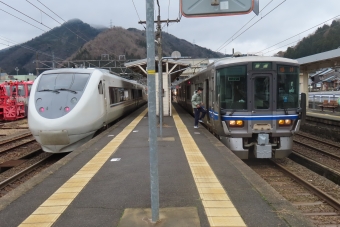 南今庄駅から今庄駅の乗車記録(乗りつぶし)写真