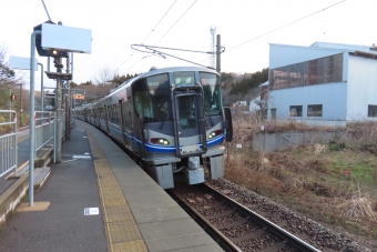 牛ノ谷駅から細呂木駅の乗車記録(乗りつぶし)写真
