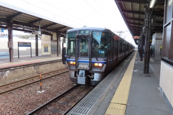加賀温泉駅から大聖寺駅の乗車記録(乗りつぶし)写真