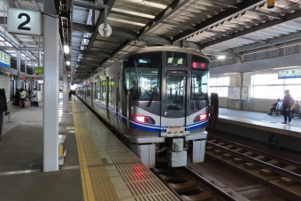 小松駅から動橋駅の乗車記録(乗りつぶし)写真