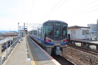 美川駅から明峰駅の乗車記録(乗りつぶし)写真
