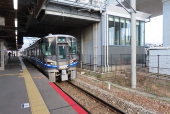 西金沢駅から松任駅の乗車記録(乗りつぶし)写真