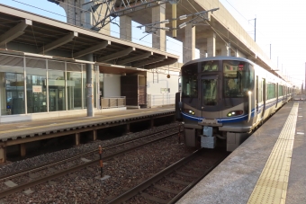 野々市駅から金沢駅の乗車記録(乗りつぶし)写真