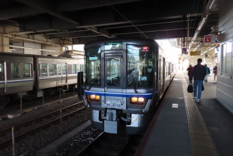 米原駅から虎姫駅の乗車記録(乗りつぶし)写真