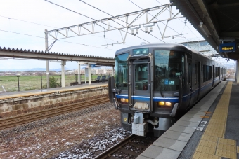 虎姫駅から長浜駅の乗車記録(乗りつぶし)写真