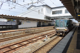 長浜駅から高月駅の乗車記録(乗りつぶし)写真