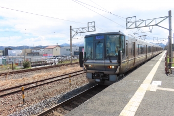田村駅から近江塩津駅の乗車記録(乗りつぶし)写真