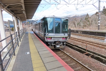 近江塩津駅から新疋田駅の乗車記録(乗りつぶし)写真