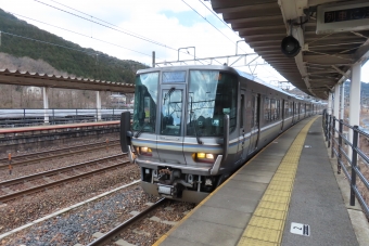 新疋田駅から近江塩津駅の乗車記録(乗りつぶし)写真
