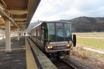 余呉駅から坂田駅の乗車記録(乗りつぶし)写真