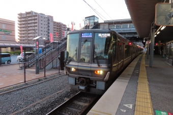 長浜駅から米原駅の乗車記録(乗りつぶし)写真