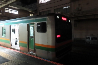 小田原駅から平塚駅の乗車記録(乗りつぶし)写真