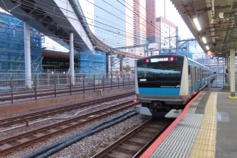 上野駅から浜松町駅の乗車記録(乗りつぶし)写真