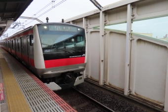 舞浜駅から東京駅の乗車記録(乗りつぶし)写真