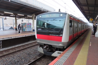 新浦安駅から舞浜駅の乗車記録(乗りつぶし)写真
