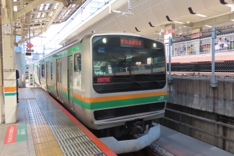 東京駅から平塚駅の乗車記録(乗りつぶし)写真