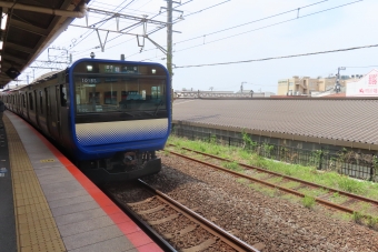 鎌倉駅から大船駅の乗車記録(乗りつぶし)写真